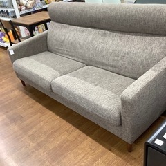 家具 ソファ 2人掛けソファー　大塚家具　布　グレー