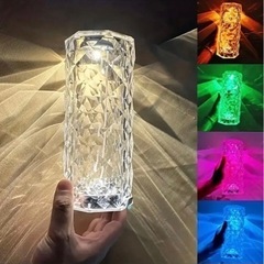 ②新品タッチ式 16色変化 ライト 充電式 リモコン付き 軽量 の画像