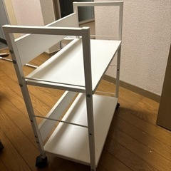 家具 収納家具 キャスター付きラックの画像