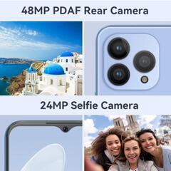 取引完了！スマホ  SIMフリー  Cubot P80  ブルー  android13の画像