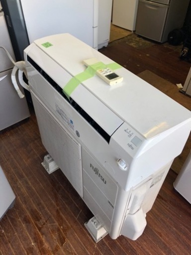 福岡市内配送取付込み金額　（14畳・100V対応）富士通ゼネラル FUJITSU GENERAL AS-J40E-W [人感センサー搭載エアコン ホワイト Jシリーズ]