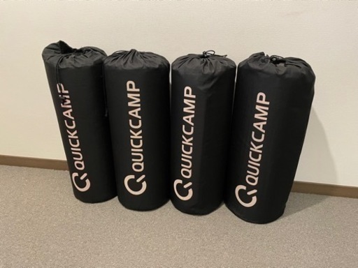 4つセット　クイックキャンプ　インフレーターマット