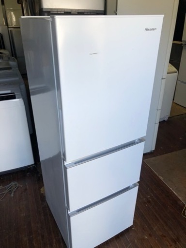福岡市内配送無料　2020年式　冷蔵庫 ホワイト HR-D2801W [3ドア /右開きタイプ /282L]