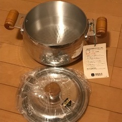 アルミ鍋21cm 未使用品