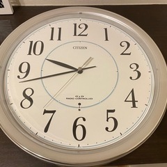 取引先決まりました電波時計　シチズン　家具 時計 掛け時計の画像