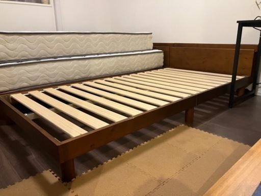 【取引中】シングルベッド2台セット