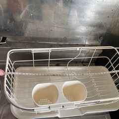 食器かご　　キッチン用品　一人暮らし用