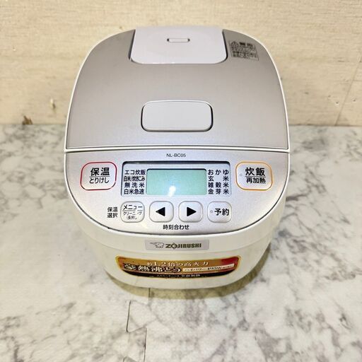 16309  ZOJIRUSHI 極め炊き　マイコン炊飯器 2019年製 3合 ◆大阪市内・東大阪市他 5,000円以上ご購入で無料配達いたします！◆ ※京都・高槻・枚方方面◆神戸・西宮・尼崎方面◆奈良方面、大阪南部方面　それぞれ条件付き無料配送あり！