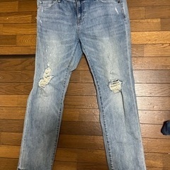 今日お取り引き限定/服/ファッション ジーンズ/デニム /GU
