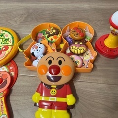 アンパンマン　おもちゃ3点セットの画像