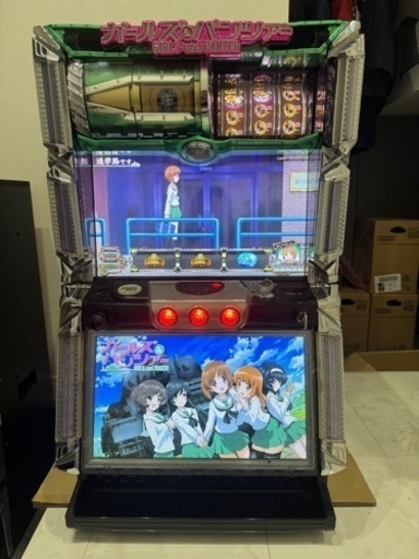ガールズ＆パンツァー ガルパン ◆不要機付◆ スロット 家スロ パチスロ実機 実機