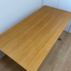 [美品]無印 リビングダイニングテーブルの画像