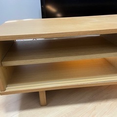[値下げ中]無印 AVラック テレビ台の画像