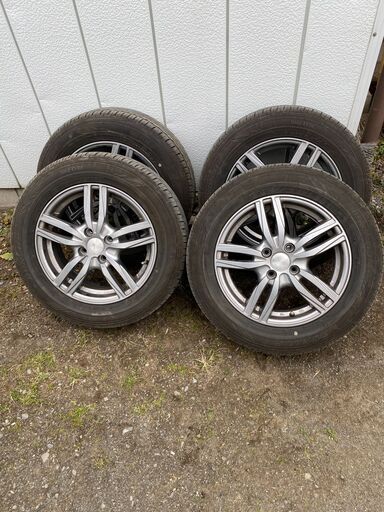 フリード　185/65R15 5.5J+50　DUNLOP DIGI-TYRE EC202　４本