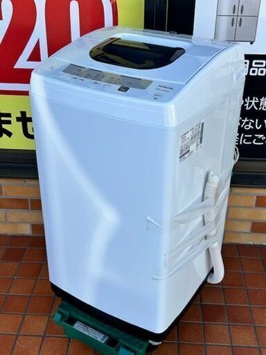2020年製　日立　全自動電気洗濯機　NW-50E■5.0kg■取説有り