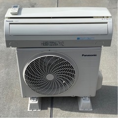 洗浄済み ! 格安 ! ! ◇パナソニック エアコン 10畳用 2013年製 100V CU-283CFR 取付け可 ! !