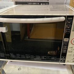 ☆中古￥9,800！HITACHI　オーブンレンジ　家電　2019年製　MRO-TF65C型　【BC123】