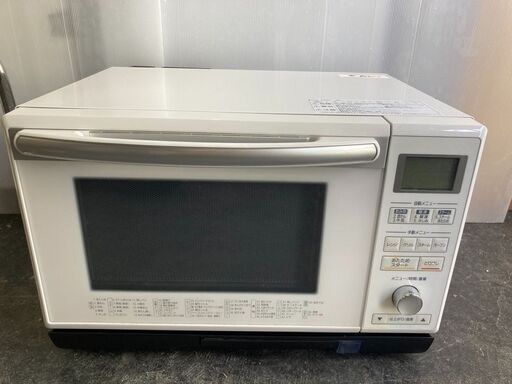 ☆中古￥10,800！【店長おすすめ！】IRIS OHYAMA　スチームオーブンレンジ　家電　DMS-2402-WH型　2020年製　【BC125】