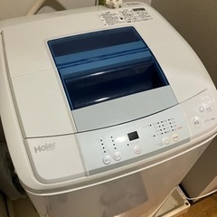 【決まりました】ハイアール　縦型洗濯機