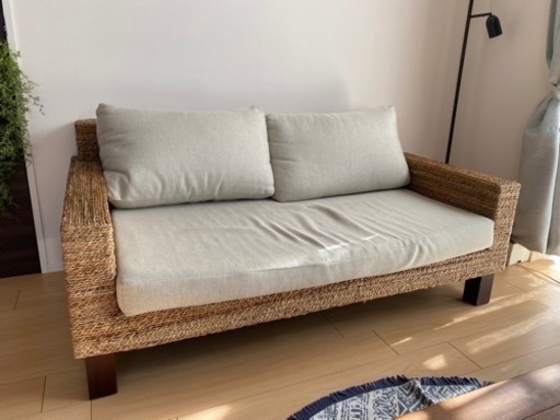 【お値下げ中！】kaja バナナリーフ　オミソファ