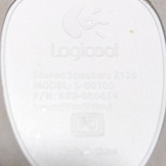 🔊PCスピーカー🔊Logicool ロジクール  S-00109 ペア ホワイトの画像
