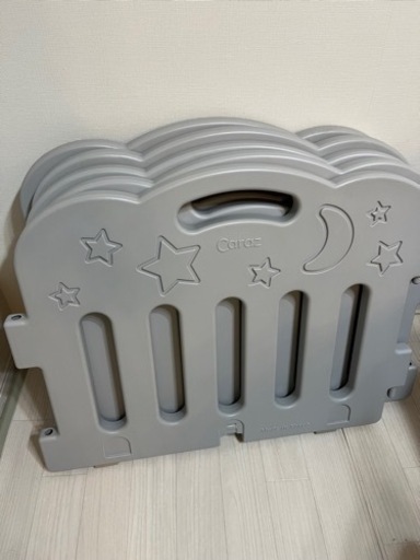 【ネット決済】Caraz ベビーサークル　ドア付き　10枚　140×200 固定ホルダー付き