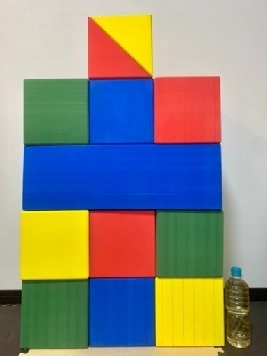 ♦️大幅値下げ♦️大型ブロック積木12個♦️キッズルーム♦️知育♦️