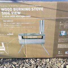 テンマクデザイン ウッドストーブL サイドビュー キャンプ 薪ストーブ