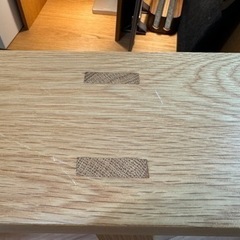 【募集終了】無印良品MUJI オーク材ベンチ(大)玄関の腰掛けや植物置きにもの画像