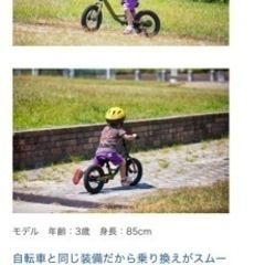 【キッズ自転車】あさひ[ASAHI] LOG KICKER（ログキッカー）バランスバイク トレーニング用バイクの画像