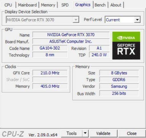 ゲーミングPC RTX3070/I9-10900F/16GBメモリ