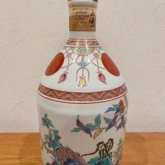 サントリー山崎12年　希少　有田焼　陶器ボトル　未開封