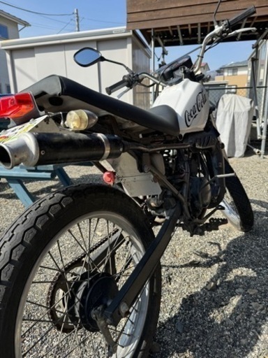 引き取り限定　
希少スズキTS50カスタムハスラーエンジン掛かります