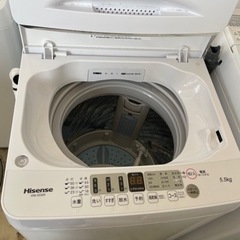 🌟2021年製🌟 5.5kg 洗濯機 ハイセンスの画像