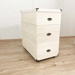 未使用新品アウトレット 総桐雛人形ケース 3段浅深深 押し入れ ...