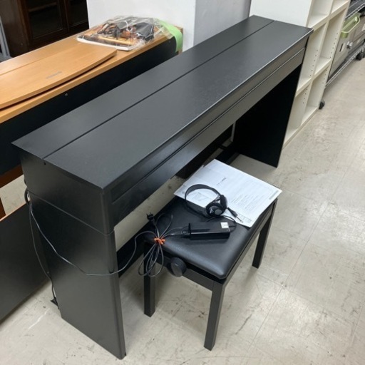 ロ2403-565 Roland 電子ピアノ DP603 2017年製 動作確認済み ヘッドホン/楽譜/説明書付き キズ汚れ有り