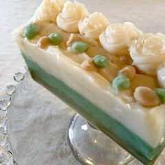 手作り石けん教室🧼とろけるような洗い心地✨春肌に優しいココアバターソープづくり🧼の画像