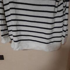レディース　セーター　Mサイズ　ボーダーの画像
