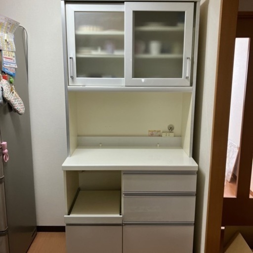 20日引き取り限定　パモウナ食器棚