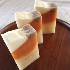 手作り石けん教室🧼とろけるような洗い心地✨春肌に優しいココアバターソープづくり🧼の画像