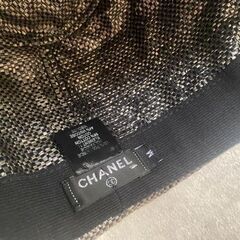 【値下】CHANEL シャネル シルバー 2WAY ハットの画像