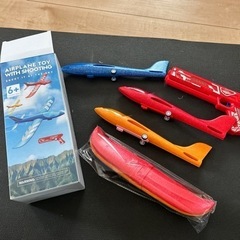 外遊びに最適✈️飛行機を飛ばして遊ぼうの画像