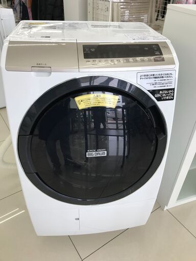 ★ジモティ割あり★ HITACHI 乾燥機付き洗濯機 11ｋｇ 20年製 動作確認／クリーニング済み HJ2525