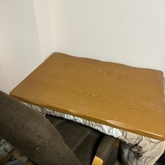決まりました　1人用こたつ　椅子セット