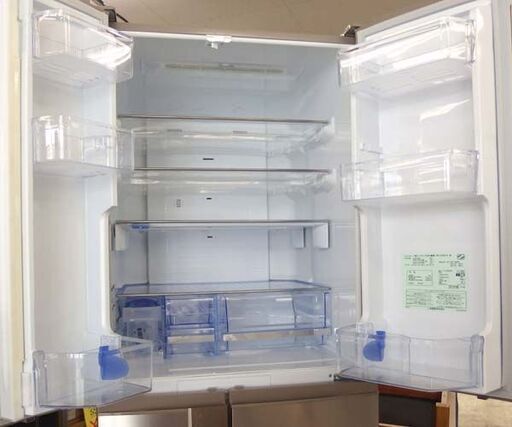 6ドア冷蔵庫 520L 2012年製 三菱 自動製氷 MR-JX52W-N 500Lクラス 大型冷蔵庫 札幌市 北区 屯田