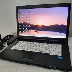 【お取引中です】FUJITSU　LIFEBOOK　15インチ　i...