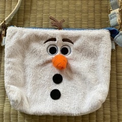 ディズニー ★ オラフ　ふわふわポシェットの画像