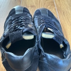 【特価】LOEWE ローカットスニーカー/ ブラック/ スウェードの画像