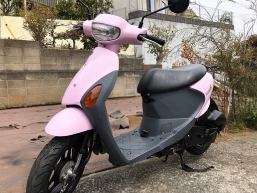 【原付50㏄バイク車体】スズキ　レッツ4＊4stFI車！スクーター軽量＠神奈川県
