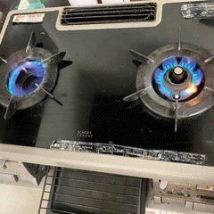 リンナイ　ガステーブル　温調付　ガラストッププレート　プロパンの画像